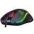 Everest SM-G66 X-Hole RGB gamer egér, fekete, ferde nézet