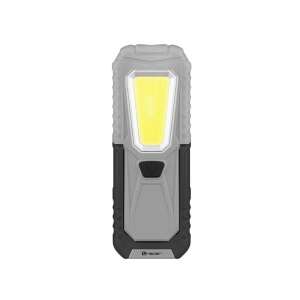 Tracer TRAOSW47010 Lampa warsztatowa LED, czarna/szara, widok z przodu - Lampa robocza