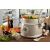 Ariete Vintage Rice Cooker steaming food in kitchen