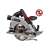 Einhell TE-CS 18/190 cordless circular saw, 18V, brushless motor, tool-free depth and bevel adjustments, dust extraction, LED light, parallel guide compatible, battery and charger sold separately