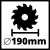 Einhell TE-CS 18/190 piła tarczowa akumulatorowa, tarcza 190mm