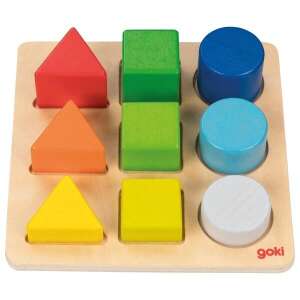 Puzzle sortator - Goki - Figuri geometrice 72116144 Puzzle pentru copii