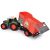 Dickie Toys Fendt Tractor with Red Farm Trailer