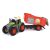 Dickie Toys Fendt Tractor with Red Farm Trailer