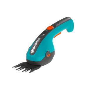 Ножици за трева Gardena ClassicCut Li, безжични, сини и оранжеви, за подрязване на ръбове и оформяне на боксьор - Градински ножици и нож