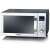Severin MW 7777 Microwave Oven, Silver, 25 Liter Capacity, 900W Power, Grill Function, Hot Air Function