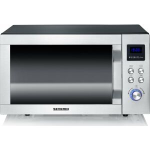 Severin MW 7777 Mikrohullámú Sütő, 25 Literes, Rozsdamentes Acél - Mikrohullámú sütő