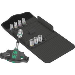 Wera Kraftform Kompakt 400 RA Set 2 Steckschlüsselsatz (9 Stk./Packung) 130973001 - Steckschlüssel