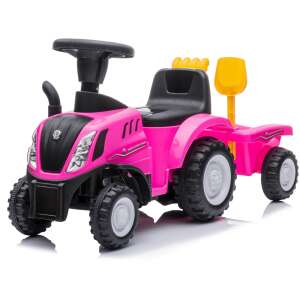 Buddy Toys NEW HOLLAND T7 traktor - Rózsaszín 77368407 "traktor"  Pedálos járművek