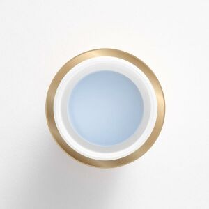 Widok z góry na żel budujący Ocho Nails Clear w złotym słoiczku - Sztuczny żel budujący paznokcie