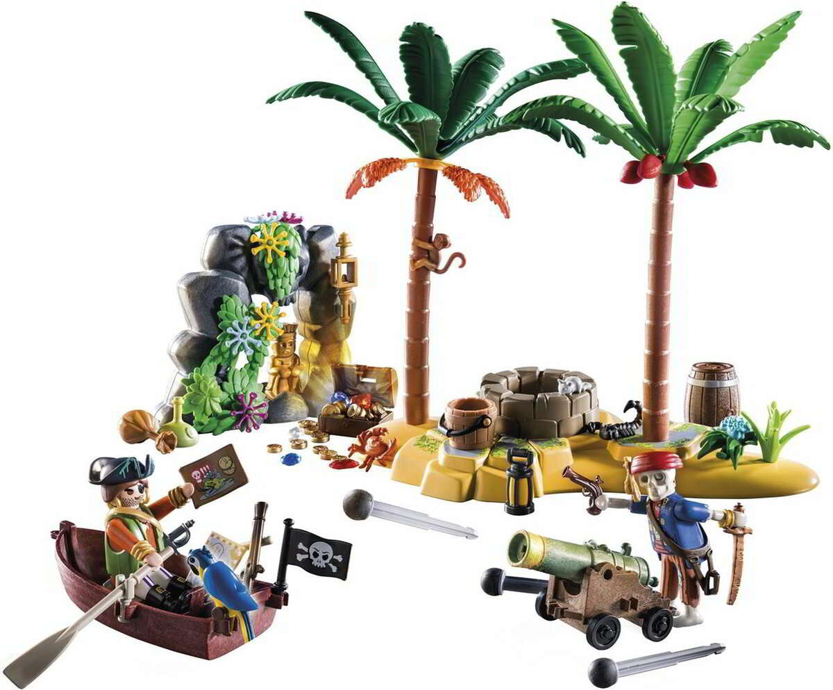 E-shop Playmobil Pirates Ostrov pirátov s kostrou