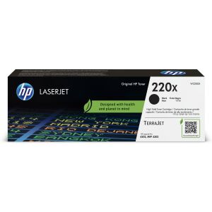 HP 220X Black Original LaserJet Toner Cartridge - HP