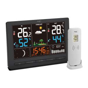 TFA 35.1118.01 Weather Station, indoor and outdoor temperature and humidity, forecast, clock, alarm - TFA Weather Station