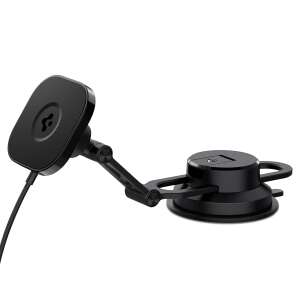Spigen OneTap Pro 3 Universal Car Mount/MagSafe Charger - Black 72149962 - Phone Charger and External Battery & Power Bank