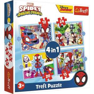 Trefl Pókember csapata - 4 az 1-ben puzzle 77418107 