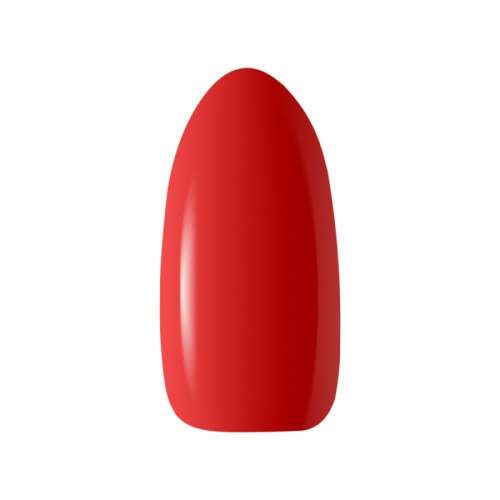 Ocho Nails Gél Lakk Red 203, élénk piros gél lakk tartós, szalon minőségű manikűrhöz