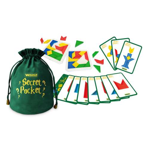 Play and Fun Titkos zseb tangram Logikai társasjáték