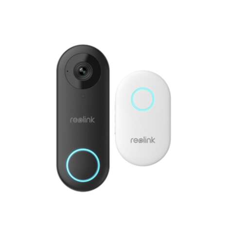 Reolink Video Doorbell WiFi Negru, Alb (CAREOLINKDOORB WIFI)