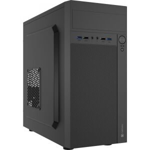 Carcasă PC Natec Helix Neagră pentru plăci de bază ATX/Micro-ATX/Mini-ITX - Natec