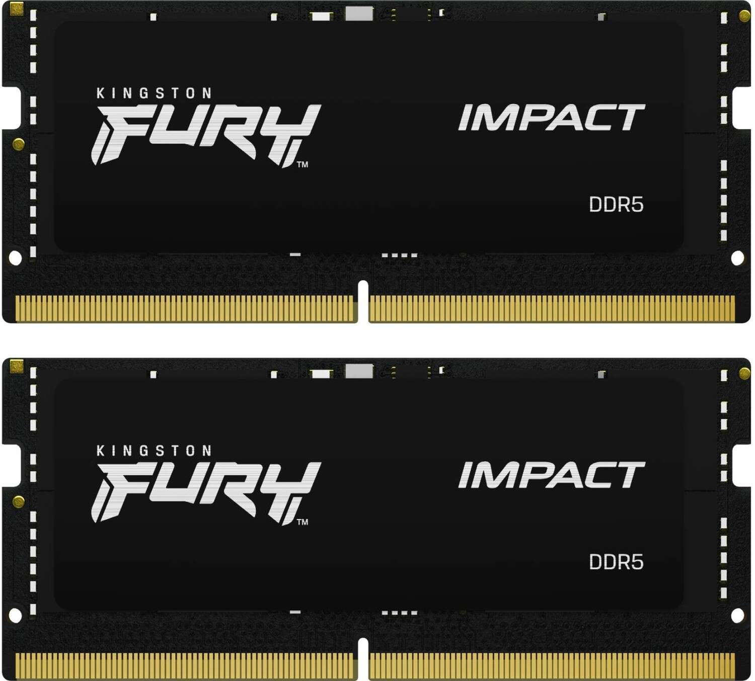 Kingston 32gb / 6000 fury impact (intel xmp) ddr5 notebook ram kit (2x16gb)