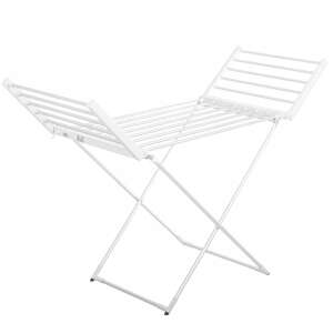 Adler AD 7821 electric clothes dryer, white, foldable, 3/4 view - Felmosó, Clothes Dryer, Trash can, Paper Towel and Household wipes