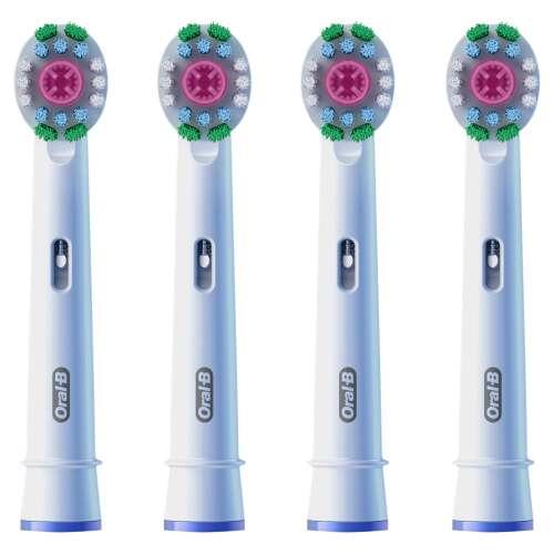 Oral-B Pro 3D White Pótfej - 4 db 77371997 - Fogkefe és szájzuhany pótfej