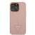 Guess Saffiano Pink iPhone 13 Pro Max Case - Back Detail