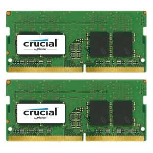 Crucial 16GB (2x8GB) DDR4 2400 SODIMM 1.2V memóriamodul 2400 MHz 91242665 