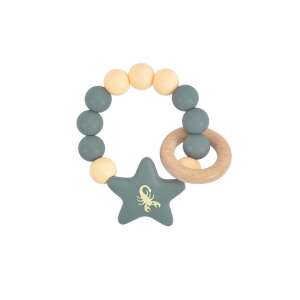 Csillagjegyes rágóka szilikonból és fából - Rák - MAGNI 72197873 - Magni
