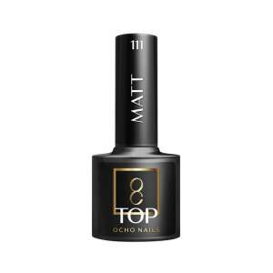Ocho Nails Matt Top 111 No Wipe Matt Top Coat 5g - Nail Primer & Cover Gel