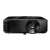 Optoma HD28e 3D projector, black, front view