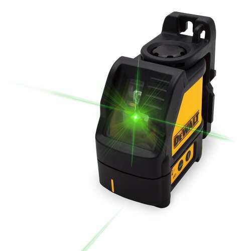 Dewalt DW088CG zelený laserový nivel s krížovými čiarami, viditeľné laserové lúče