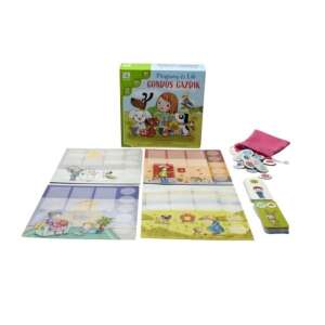 Pitypang i Lili: Dbajni o Zwierzęta gra planszowa, kompletny zestaw ze wszystkimi elementami - Pagony Gra planszowa
