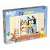 Lisciani Bluey 24 piece double-sided puzzle, featuring Bluey and her family reading a book