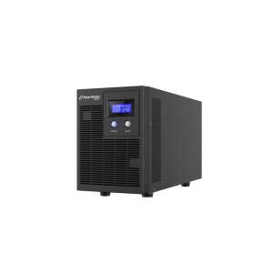 PowerWalker VI 3000 STL FR 3000VA / 1800W Line-Interactive UPS, schwarz, Vorderansicht - Power Walker