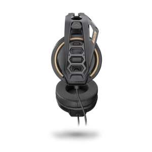 Nacon RIG 400 PRO HC Gaming Headset, black, angled view - Gaming headset