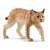 Schleich Lynx Figurine, realistic animal figure for imaginative play