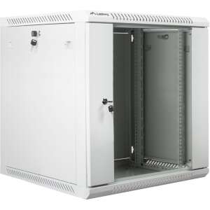 Szafa serwerowa Lanberg 19-calowa do montażu na ścianie, 12U, 600x600mm, szara - Szafa rack