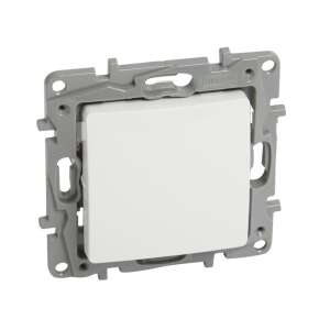 Legrand Niloé 764501 biely nástenný vypínač - Elektrická inštalácia