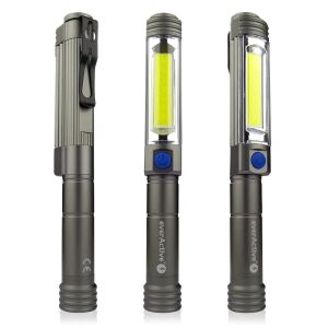 everActive WL-400 LED Arbeitsleuchte, Clip und Magnet, 400 Lumen - Arbeitslampen