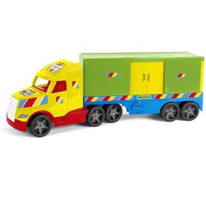Wader Magic Truck Basic: Ciężarówka z przyczepą skrzyniową i oświetleniem (36310)