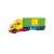 Wader Magic Truck Basic toy truck with trailer, yellow, green, blue, red, glow in the dark