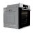 Gorenje BSA6747A04X built-in oven, side and front view