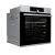 Angled view of Gorenje BSA6747A04X built-in oven