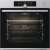 Gorenje BSA6747A04X built-in oven, interior with shelves and baking trays
