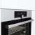 Gorenje BSA6747A04X built-in oven, close-up of handle and control panel