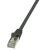 Cablu patch negru LogiLink CAT6 3m