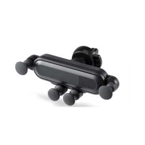 Omega OUCHAVS autós telefontartó, fekete, szellőzőnyíláshoz, gravitációs technológia, 360 fokos forgatás - Omega