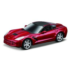 Bburago 1:64 méretarányú 2014 Corvette Stingray fém autómodell - Bburago