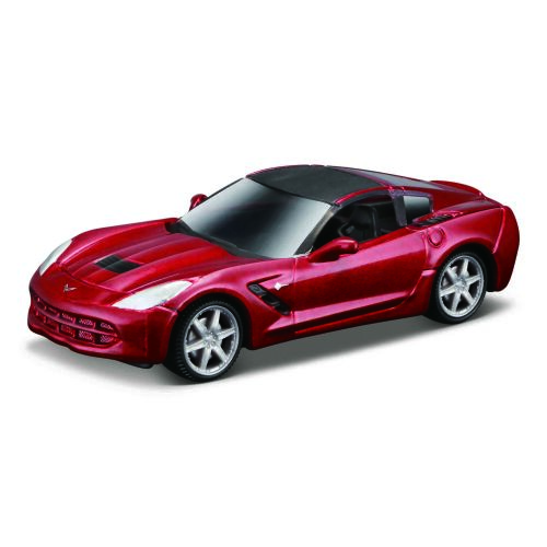 Bburago 1:64 méretarányú 2014 Corvette Stingray fém autómodell
